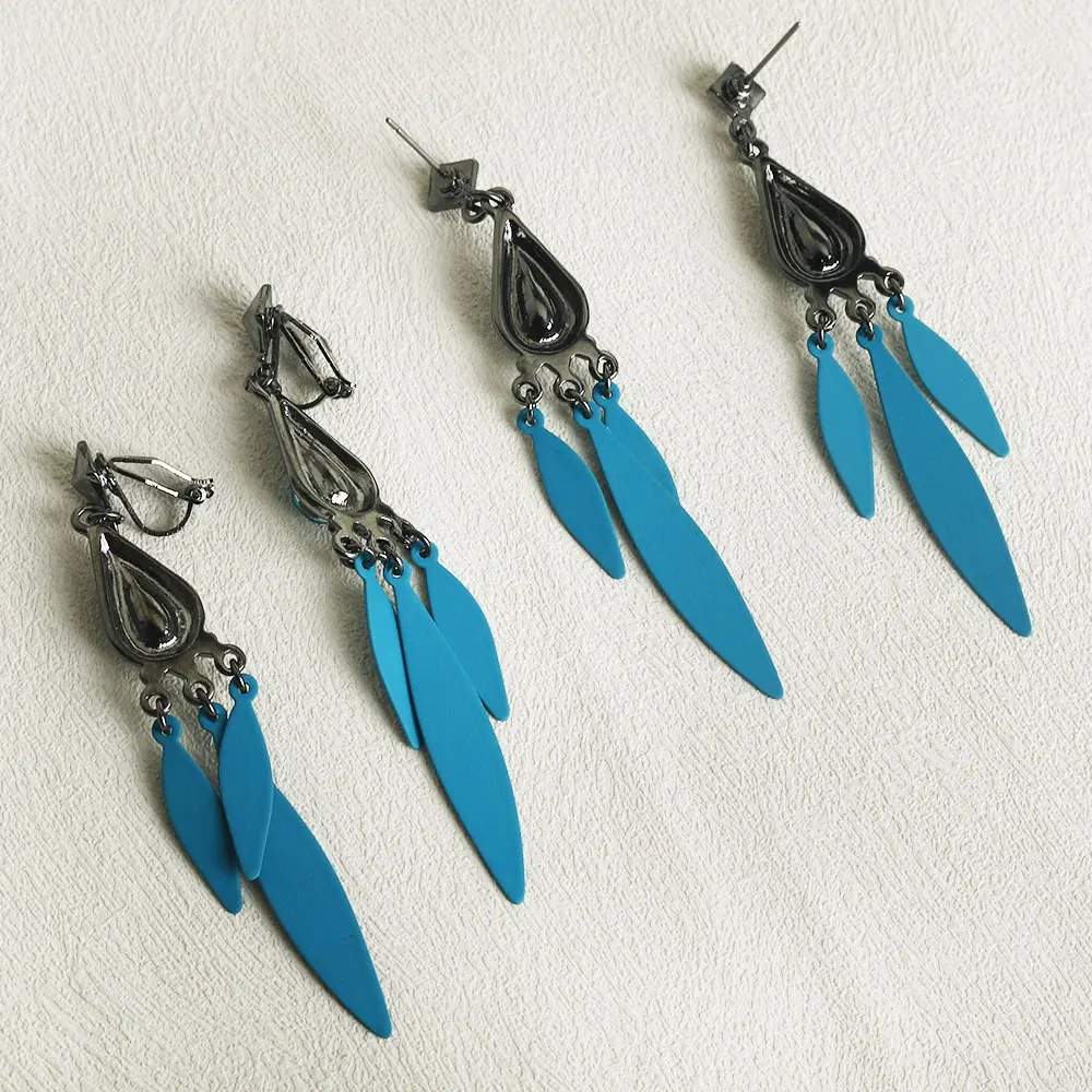 Para/gra Anime Honkai: Star Rail Awenturine Metalowe kolczyki Take Photo Props Akcesoria Kostium Cosplay Klipsy do uszu Prezenty ﻿