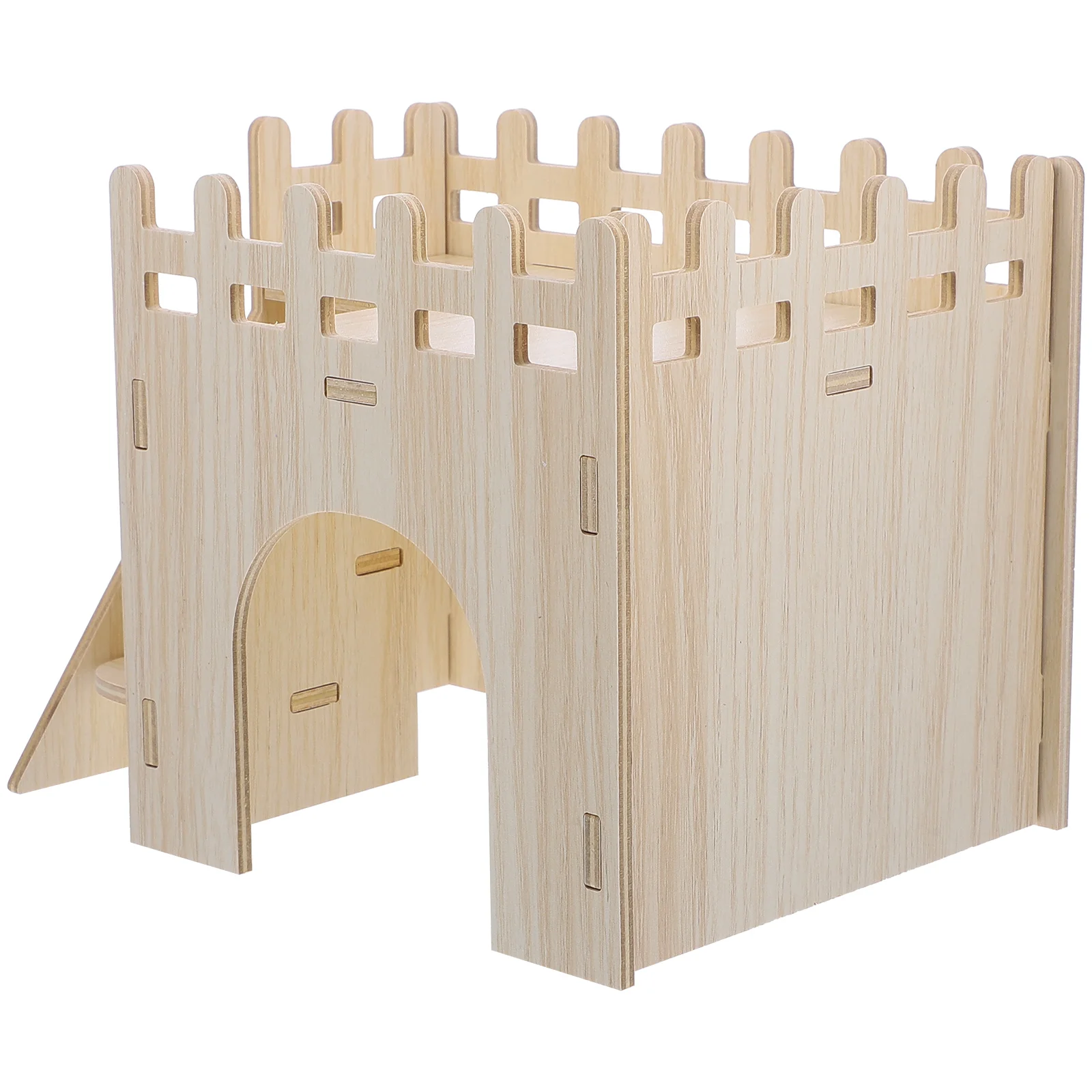 

Guinea Pig Maze Hamster House Cage Hideout Chinchilla Toys Houses Wooden Supply