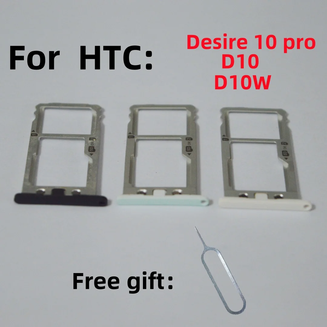 SIM Card SD Card Tray Adapter Tray chip slot drawer Holder For HTC Desire 10 pro D10 D10W Slot sim card tray holder slot