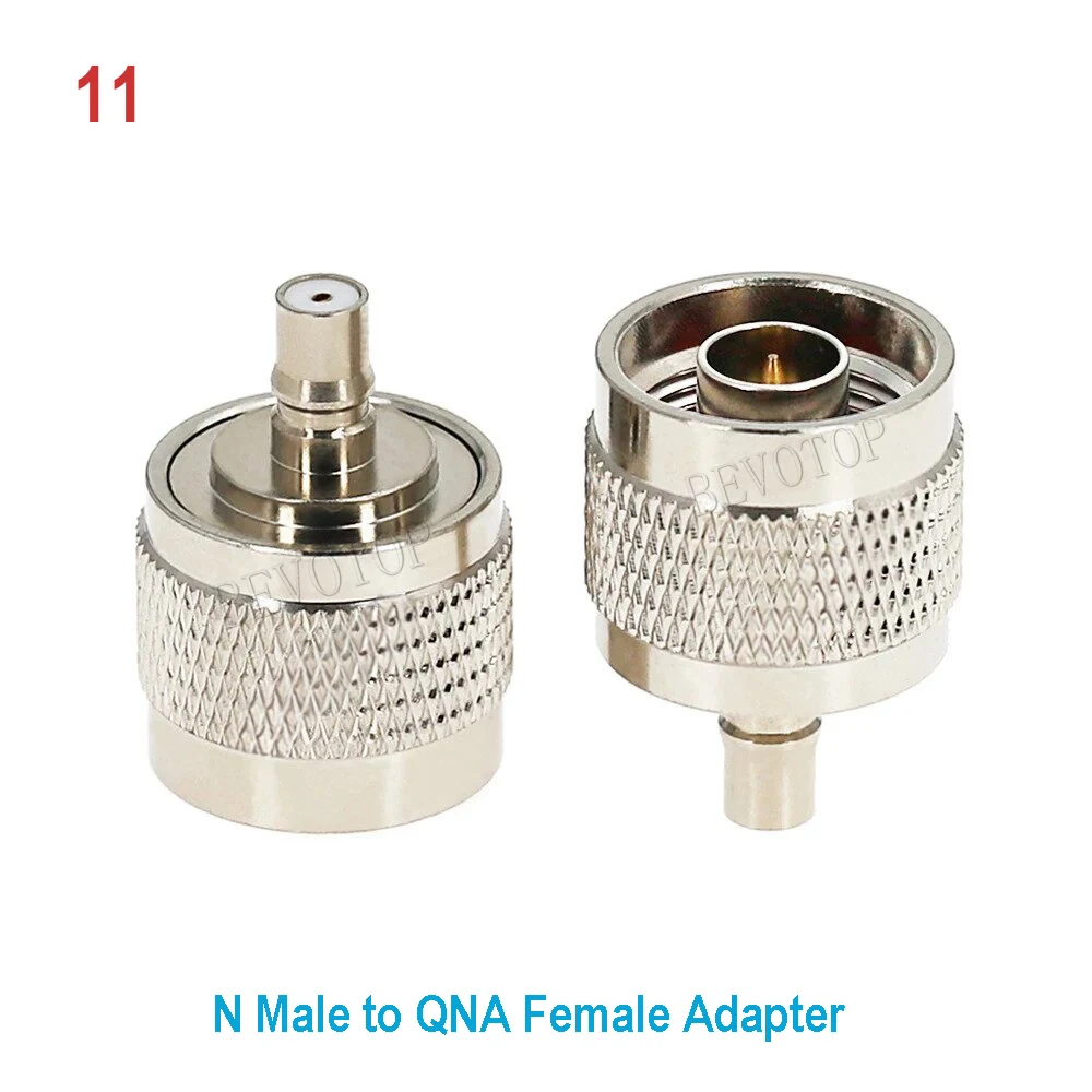 1 Stuks N Mannelijk/Vrouwelijk Naar N/Tnc/Bnc/Qma/F Mannelijk/Vrouwelijk Recht/Haaks Coax Adapter