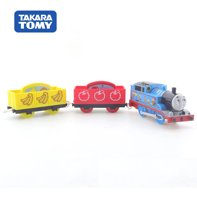 TAKARA TOMY Thomas Train TS-24 New fruit transporter track toy model, children's educational toy, a holiday gift for friends.