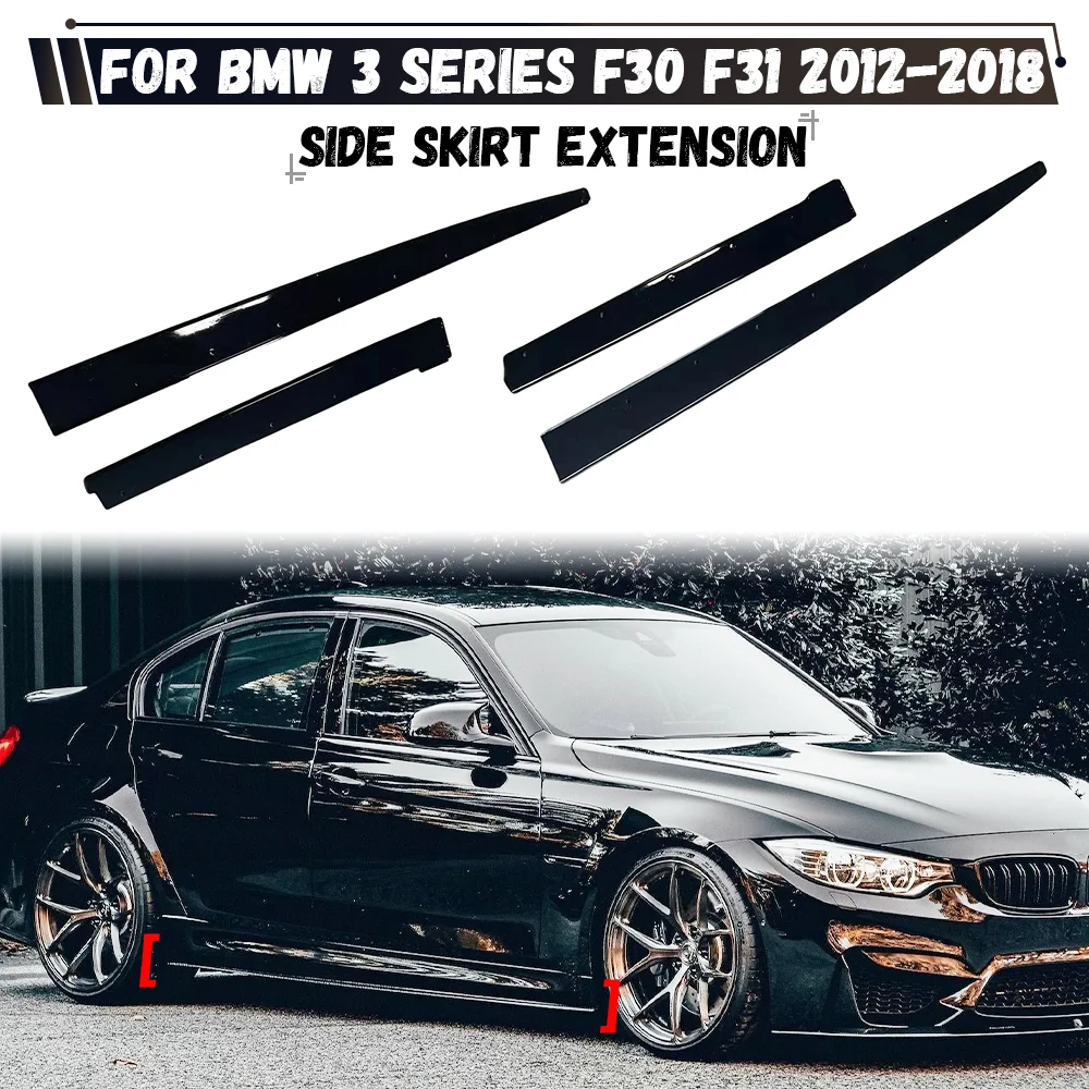 

Car Side Skirts For BMW 3 Series F30 F31 320i 320d 330i 335i M340i 2012-2018 Side Skirt Extension Splitter Diffuser Body Kit