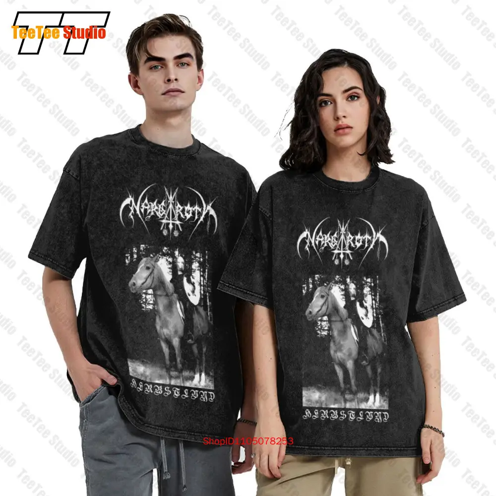 تي شيرت Nargaroth Black Metal Band Herbstleyd Vintage كبير الحجم 30KA
