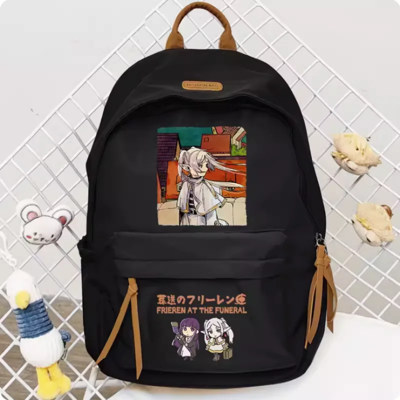 

Anime Frieren at the Funeral Fern Schoolbag Backpack Handbag Computer Casual Shoulder Bag Student Messenger Bag 664