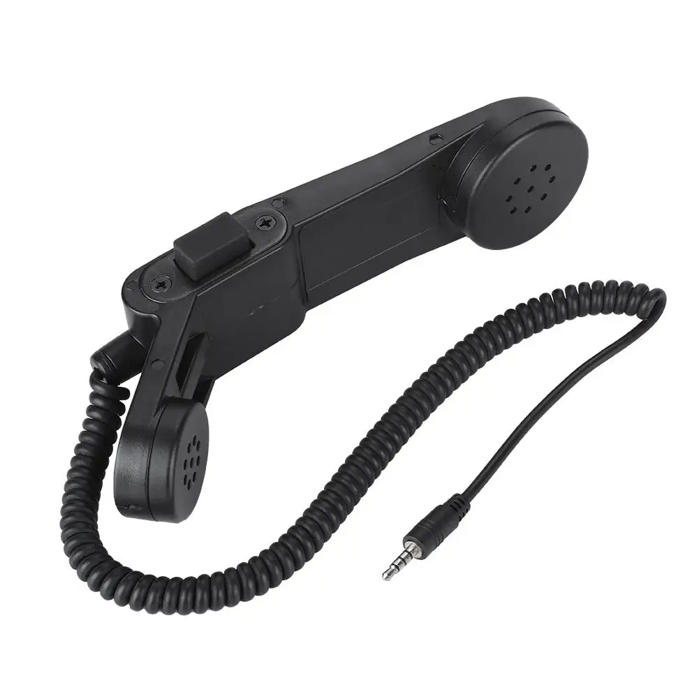 Vintage Handset Microphone for 3 .5mm Cell Phone Receiver