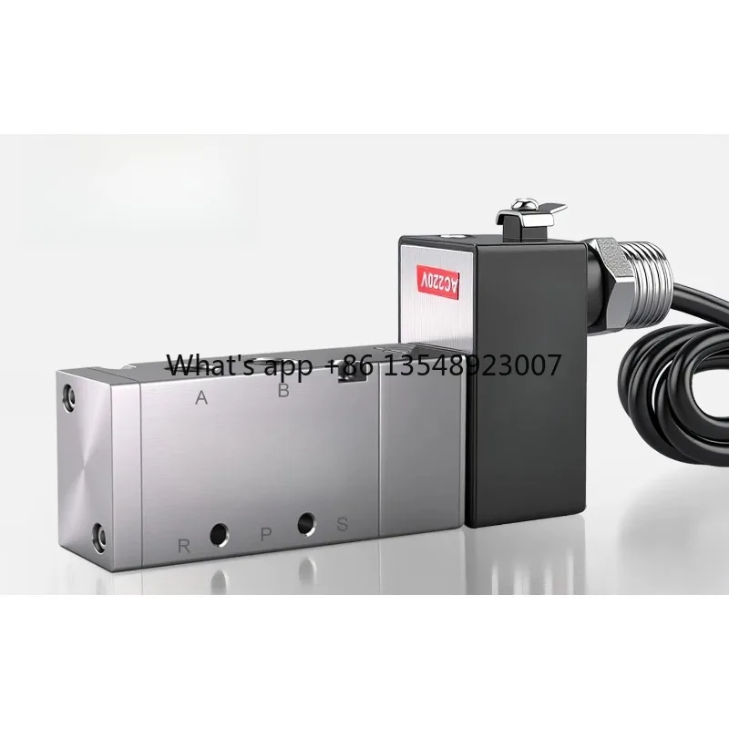 For Electromagnetic Valve 316L Stainless Steel 4V210-08/10 Two Position Three-way 24V