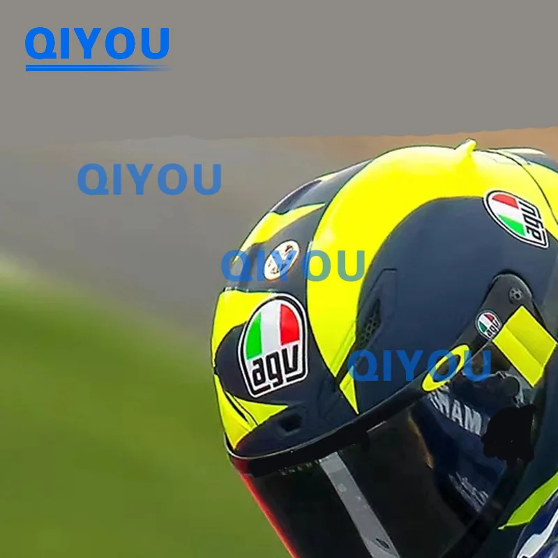 AGV 헬멧 PVC 데칼 세트, 자동차 스티커, 비닐 그래픽 접착 키트, 라미네이트 오토바이 노트북