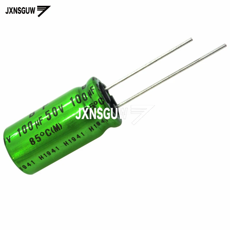 10 ชิ้น/ล็อต ตัวเก็บประจุแบบอิเล็กโทรไลต์ NICHICON MUSE BP 50V100UF 12.5X25MM ของแท้จากญี่ปุ่น ES 100UF 50V 85c จัดส่งฟรี