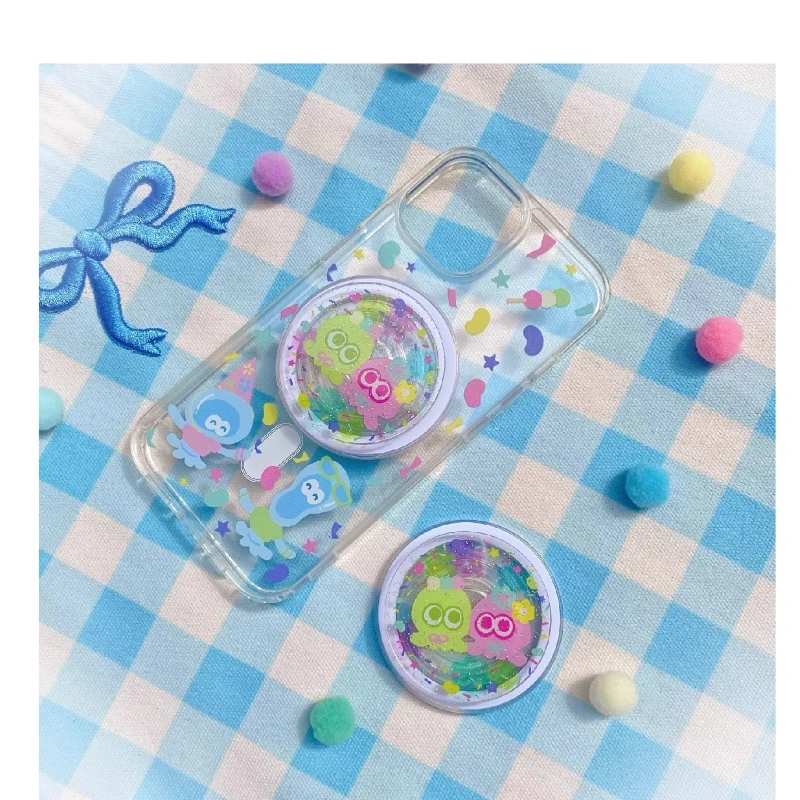 

In Stock Splatoon Jet Warrior Fan Fiction Mobile Phone Airbag Stand Couple Supplies Figurine Gift