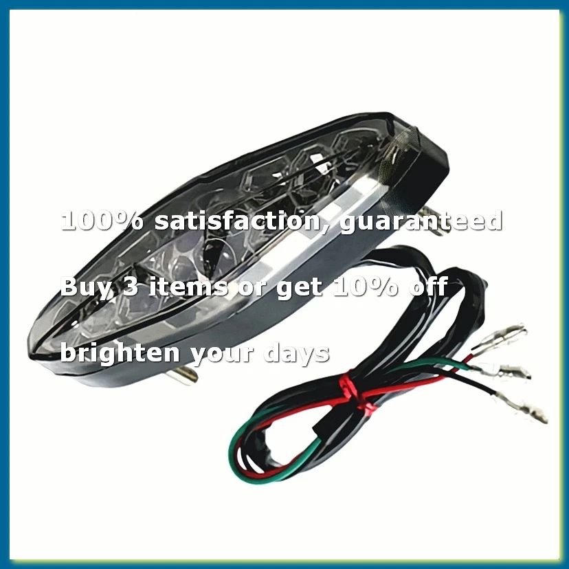 Motorcycle 15 Led Red Light Brake Light Electric Car Scooter Rear Tail Light Auto Parts