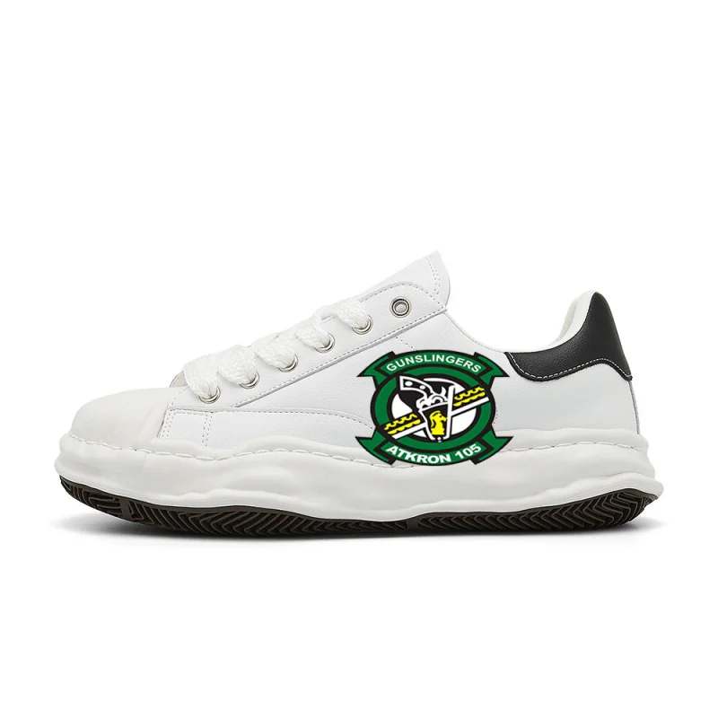 

VFA-105 ATKRON-105 'Gunslingers' PatchVintage Fashion Street Sneakers, дизайн в стиле ретро, стильный, удобный и универсальный, S