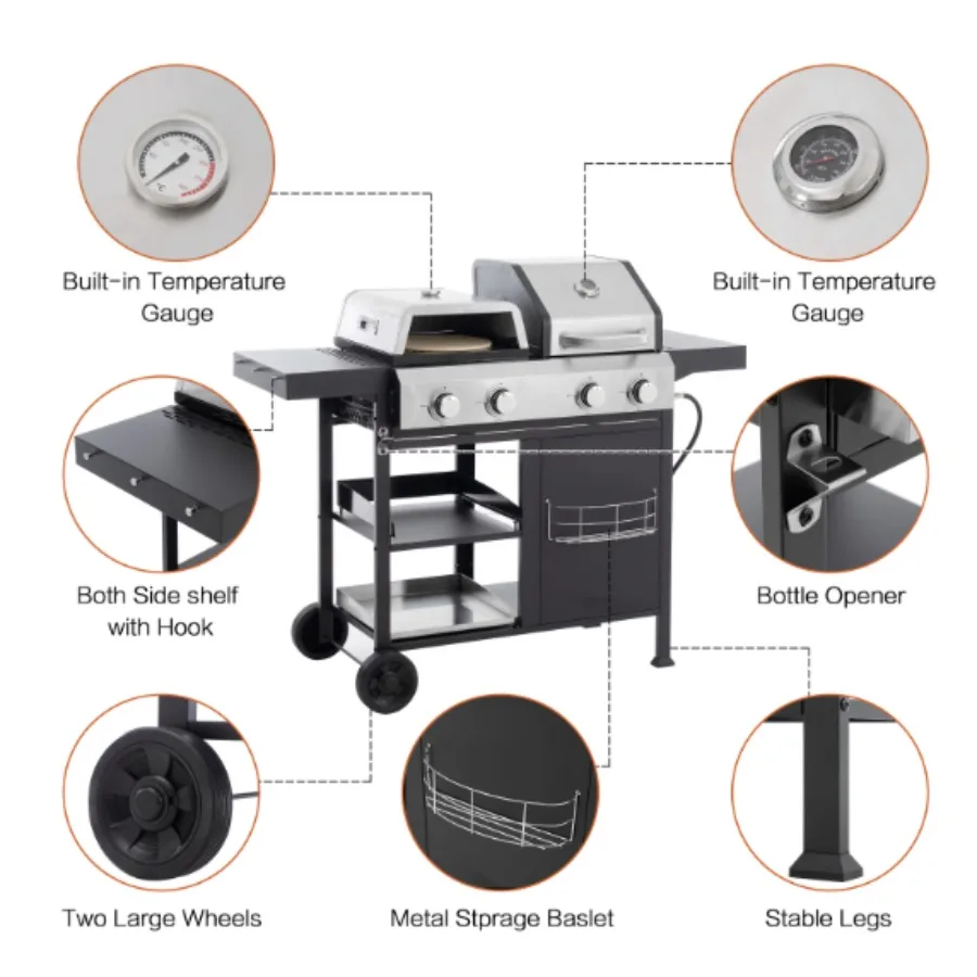 

Grill And Griddle Combo