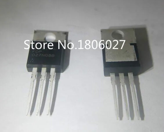 Send free 20PCS FDP027N08B    TO-220 80V 223A  New original spot selling integrated circuits