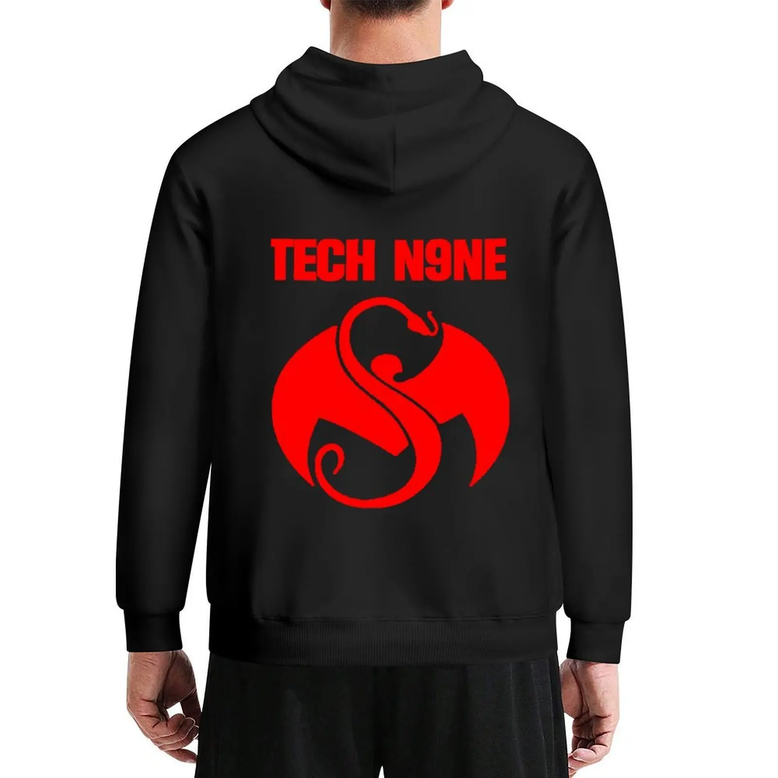 

Logo tech n9ne musical genres hip pop wilatikta Hoodie men's sweat-shirt set japanese style mens hoodies