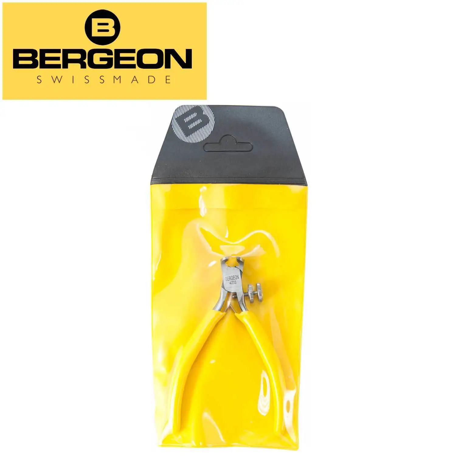 Bergeon 4733 Cannon Pinion Tightener Top Cutter Tool with Regulated Opening System