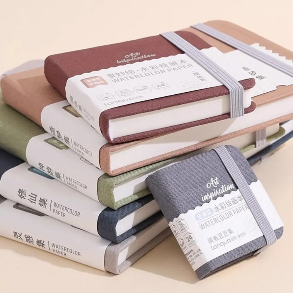 24 ورقة دفتر رسم 300 جرام ورقة ملهمة سجل مجلة اللوحة كتاب يمكن أن يكون بلاط 180 ° اللوازم الفنية #5