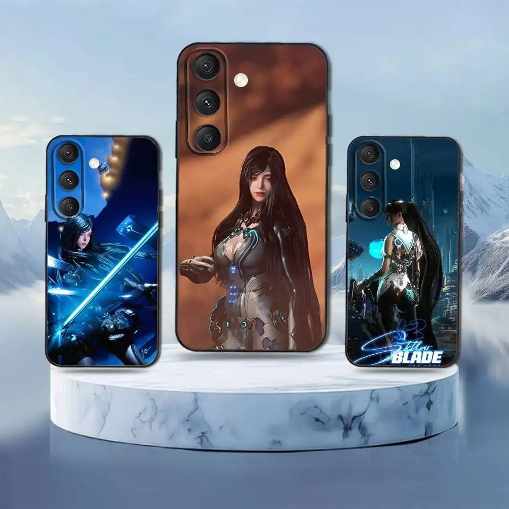 

Game S-Stellar B-Blade Phone Case For Samsung Galaxy S25,S24,S21,S22,S23,S30,Ultra,S20,Plus,Fe,Lite,Note,10,9,5G Black Cover