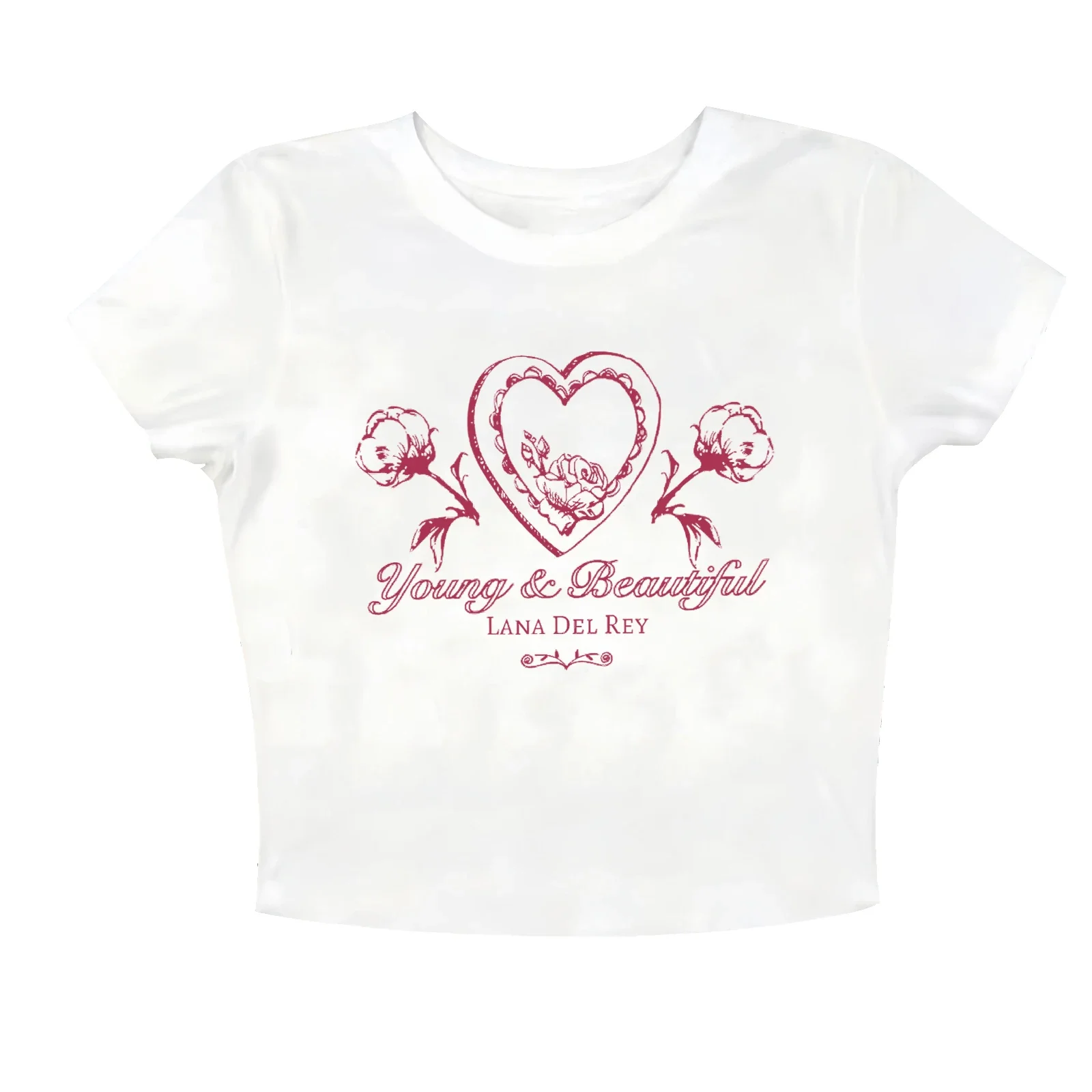 لانا ديل ري camiseta الفقرة بيبي جوايفوا و هيرموسا لانا ديل ري ميرش camisa recortada ajvata الفقرة موهير camisetas