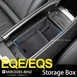 ๋ฉ๋ฅด์ธ๋ฐ์ค ๋ฒค์ธ AMG EQS EQE 350 450 + 2022 2023 2024 ์๋์ฐจ ์ฃผ์ต์ ๋ฐ์ค ํ๊ฑธ์ด ๋ณด๊ด ์ผํฐ ์ฝ์ ์กํ ํธ๋ ์ด ์ก์ธ์๋ฆฌ
