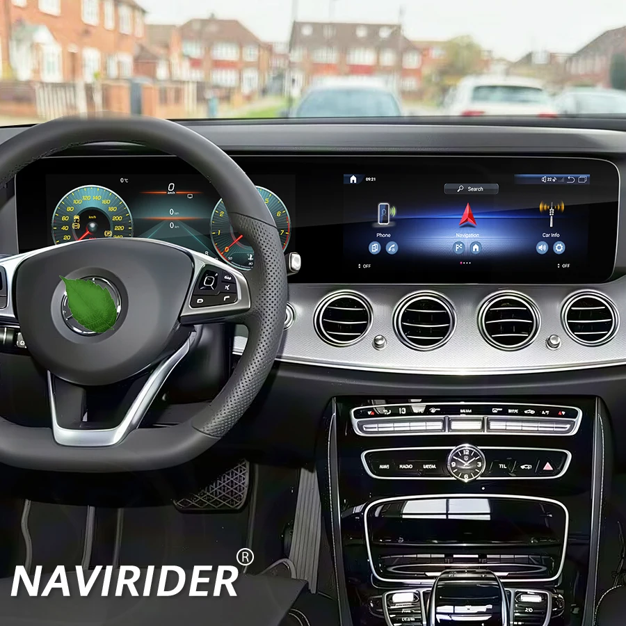 

Автомобильная мультимедийная система с двумя экранами 12.3+12.3 дюйма, Android, GPS, 4G, CarPlay для Mercedes Benz E-класса W213 2016-2018 годов выпуска