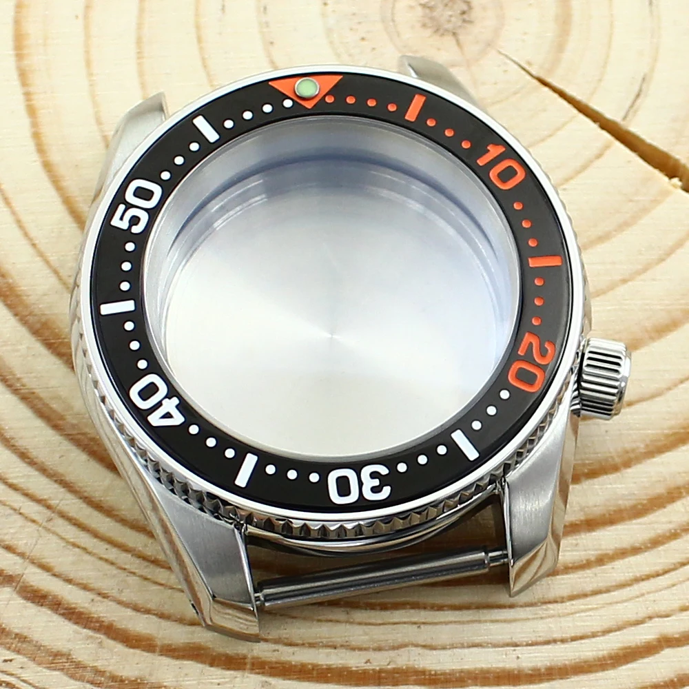 42mm SKX PROSPEX SPB385J1 Mod Watch Case accessories Stainless Steel Sapphire Crystal Glass For Seiko NH34 NH35 NH36 38 Movt DIY