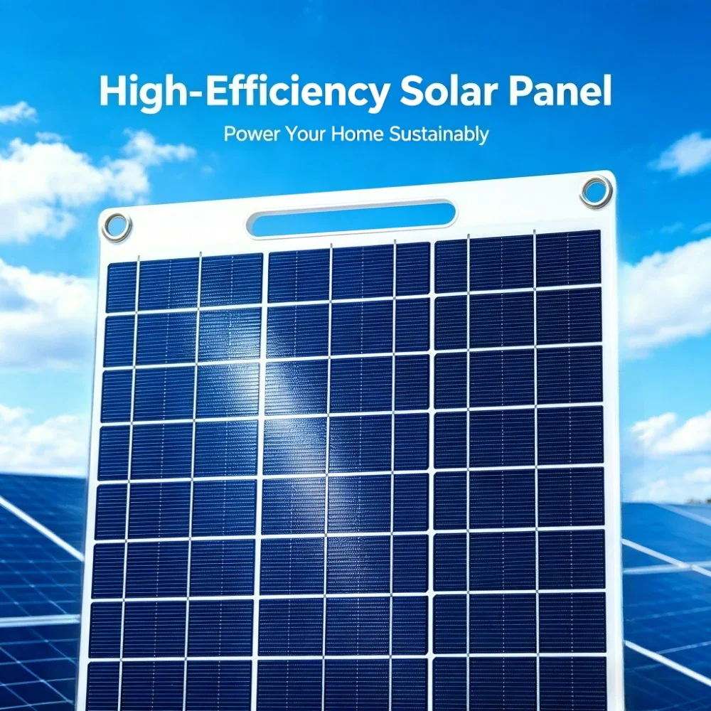 15W 20W Solar Panel Portable Charger Water Resistant 5V Dual USB Fast Charger Outdoor Emergency Power for Camping Hiking RV