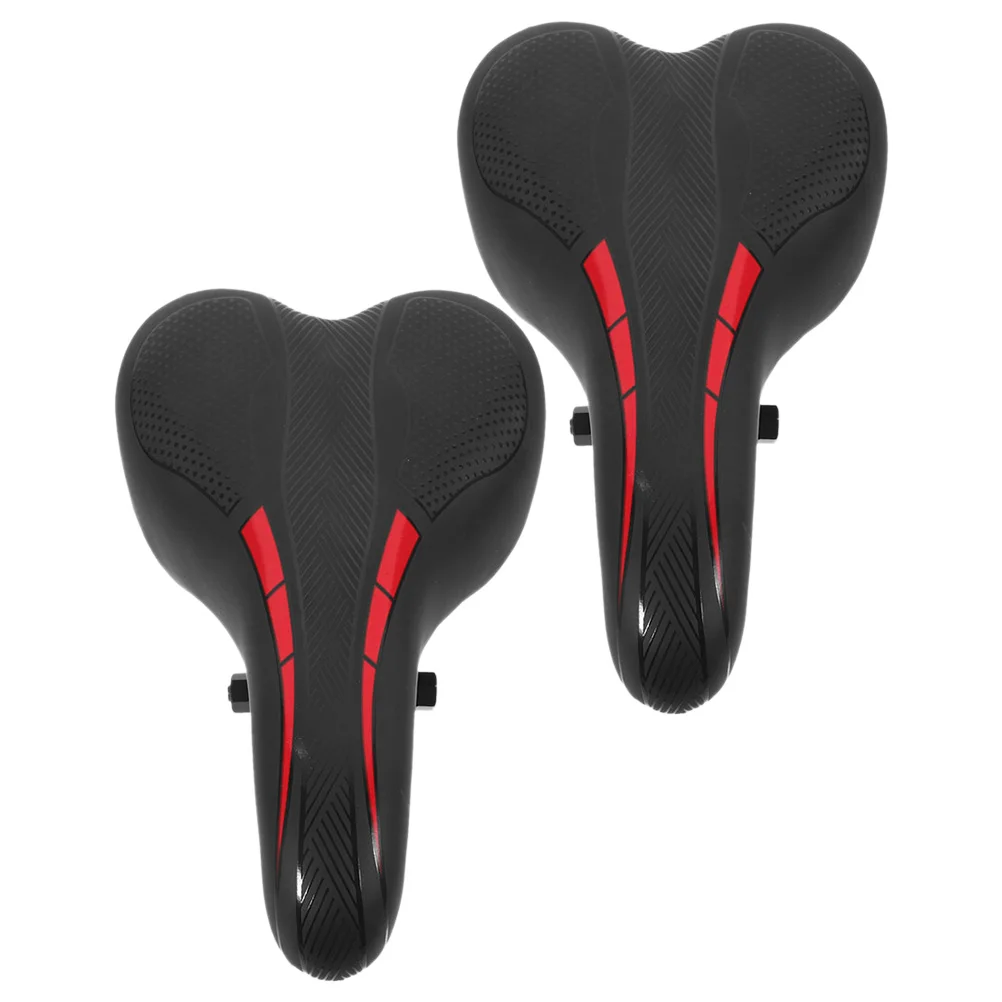 

2pcs Bicycle Seat Pad Electric Scooter Bike Saddle Cushion Replacement Comfortable Lightweight Cycling Stable Safe