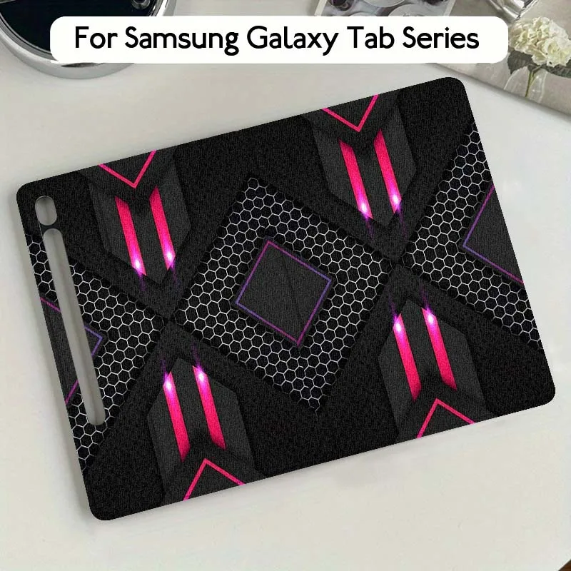 

Luminous Carbon Fiber For Samsung Galaxy Tab S9 S10 S6 S7 S8 FE Plus Lite Inch Foldable Cover Tablet Case