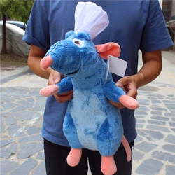 Disney 45cm Ratatouille Remy Bread Hat Mouse Plush Toys Stuffed Plushie Animals Children Boy Birthday Gifts stuffed animal dolls