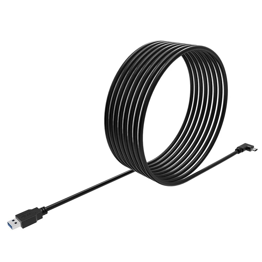 Для Oculus Quest 2 Link Кабель 5 м USB 3.0 Кабели для быстрой зарядки Для Quest2 VR Передача данных Быстрая зарядка Аксессуары для гарнитуры VR