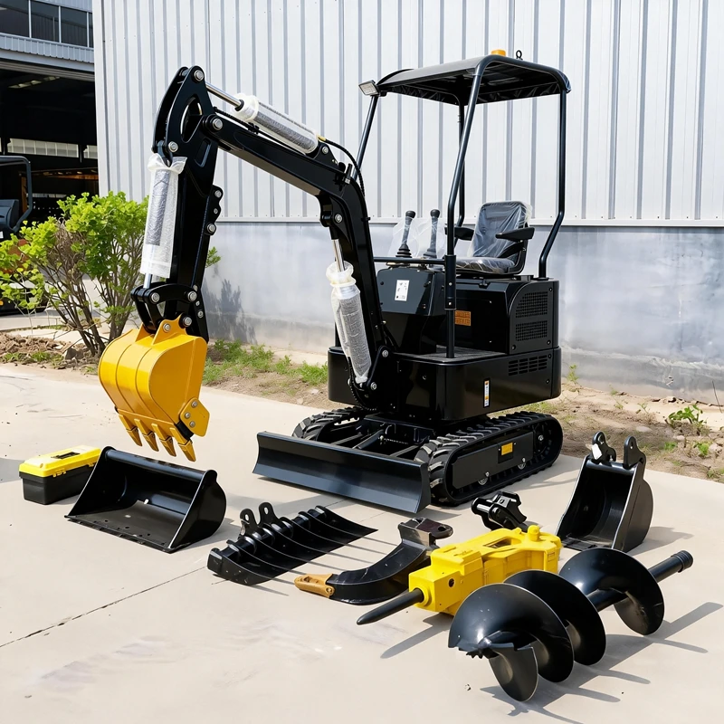 

1.2Ton mini excavator YANMAR engine Epa/Euro 5 Europe Construction Agricultural mini diesel excavator tools digger