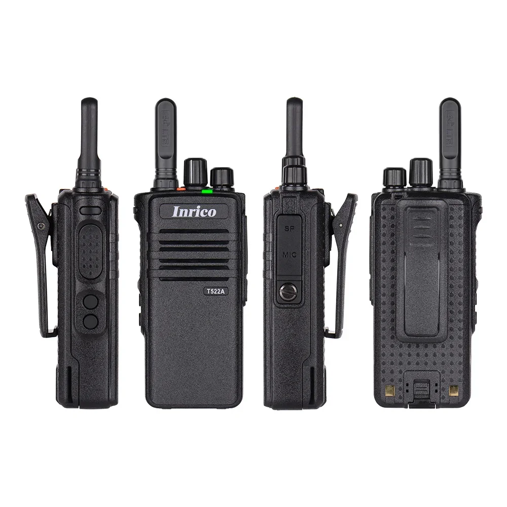 New arrival INRICO T522A 4G LTE POC network radio IP54 walkie talkie Long range two way radio with GPS