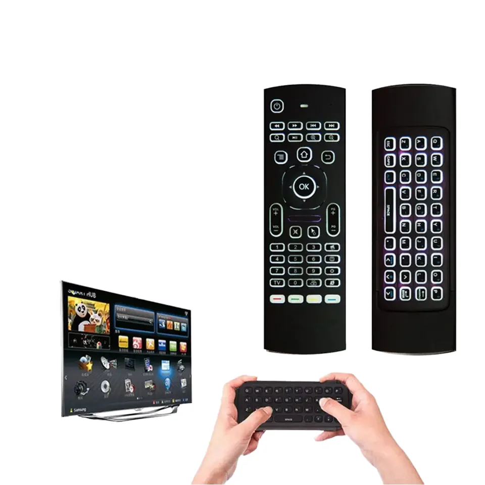 2.4G LEDエアマウスリモコン ユニバーサルABSミニキ - Gaming Keyboard And Mouse For Xbox のレビューと価格