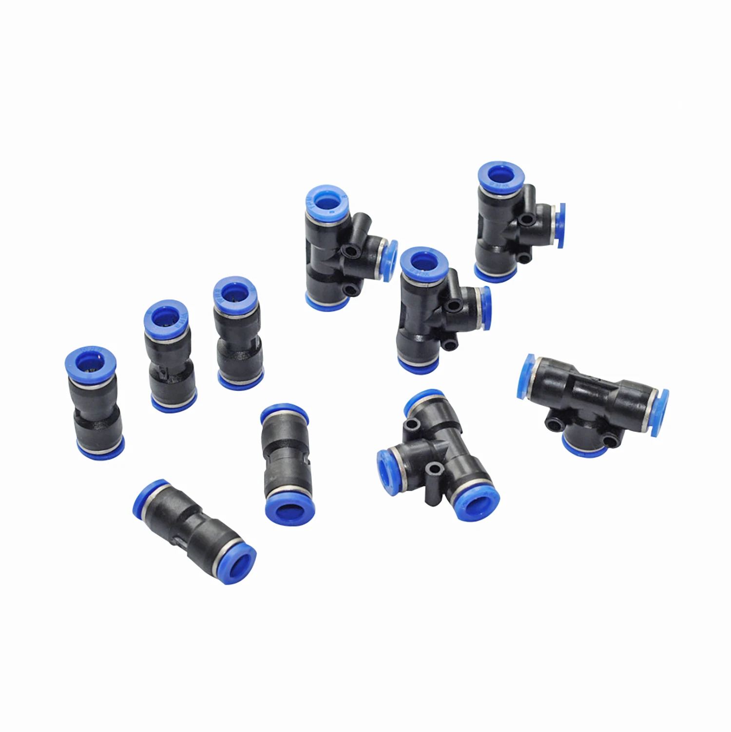 

5pcs dental Pneumatic Fitting Tube Connector Fittings Air Quick Water Pipe Push In Hose Quick Couping