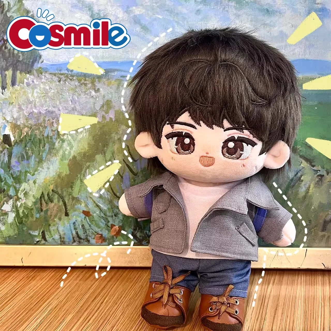 

Cosmile Official DMBJ Anime Time Raiders Wu Xie Zhu Yilong 20cm Plush Doll Toy Clothes Costume Cute Cosplay Gift C Pre-order