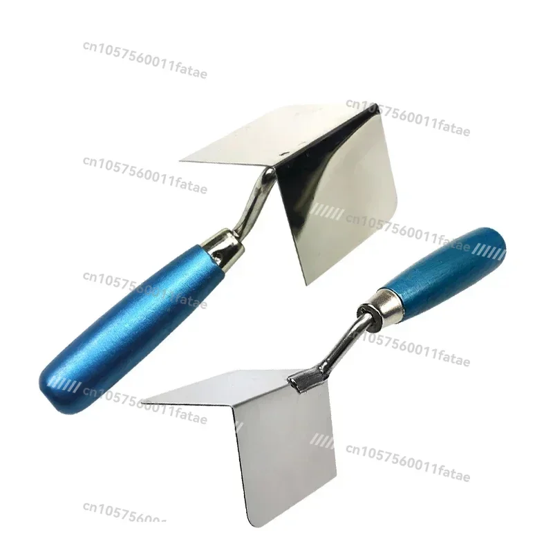 

Drywall Corner Tool, Outside / Inside Corner Knife, 8x6cm, Stainless Steel Corner Trowel for Drywall Gyprock Plasterboard
