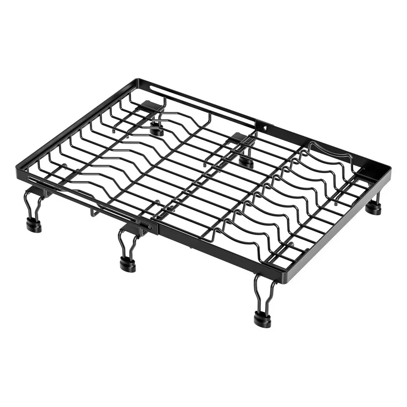 

Kitchen Dish Storage Rack Stretchable Bowl Rack Drain Retractable