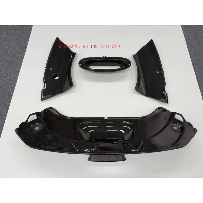 Dry Carbon Fiber Kit for Engine Covers 5