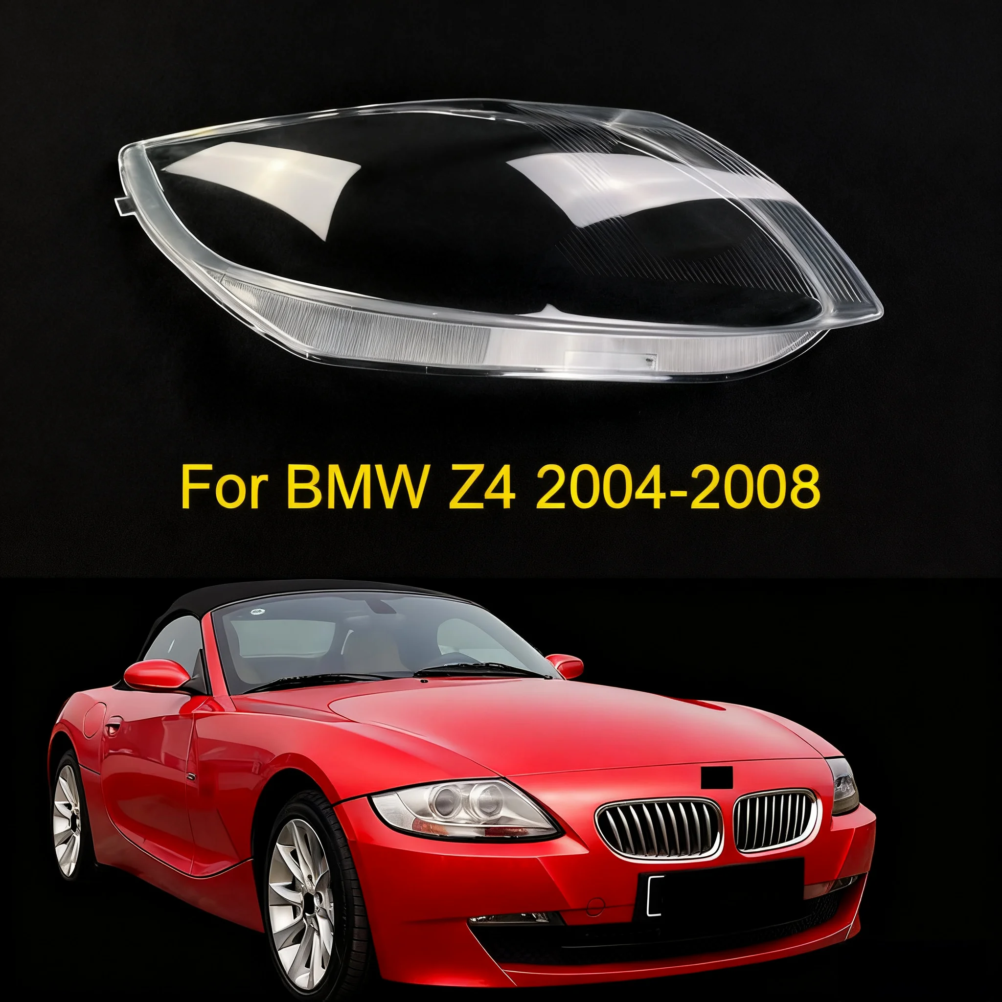 

Автомобильный сменный чехол для фар, крышка абажура, чехол для лампы, стеклянный корпус линзы для BMW Z4 E89 E85 2004 2005 2006 2007 2008