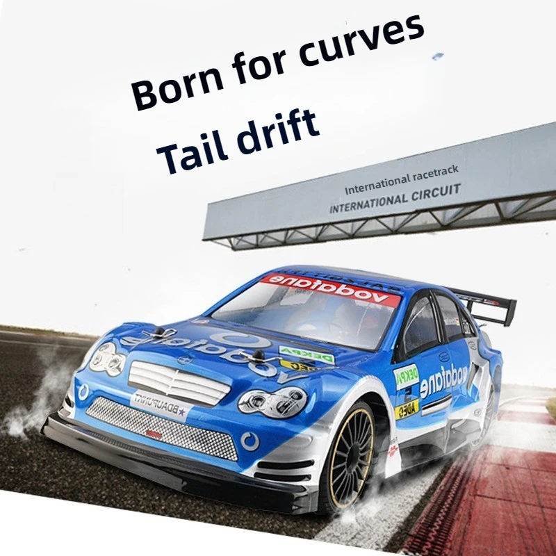 Cool Stuff Toy Car Funny Gift-1:16 Full-scale High-speed 4WD Rc Drift Car,Remote Control Car,Kawaii Sticker Rc Car,Toys for Kids