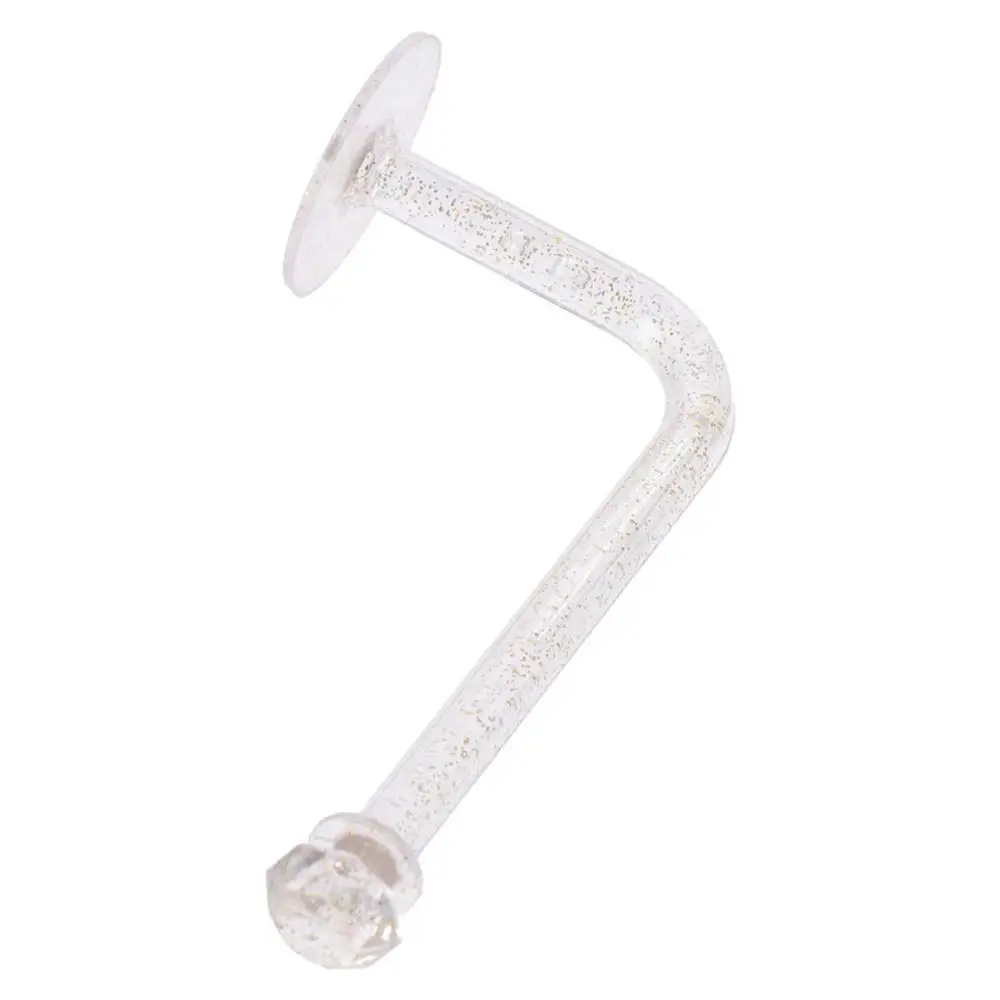 2pcs Plastic Hat Racks Portable Self Adhesive Diamond Style Paper Towel Rack Clear Caps Organizer Hooks Wall