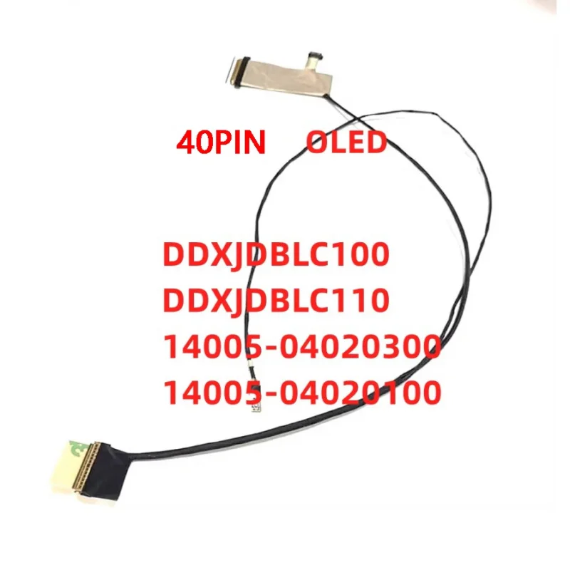 H+NEW Genuine Laptop LCD Cable For ASUS M3401Q K3400P X3400P/PH/PA OLED 40PIN DDXJDBLC100