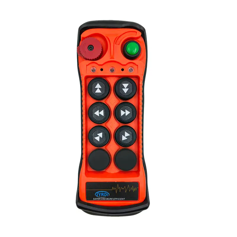 New Q606 Double speed 6 buttons Industrial Wireless Radio Crane Remote Control switches Hoist overhead bridge Crane Lift Control