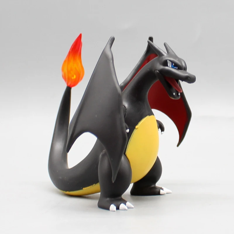 9cm Pokemon Figurka Czarny Charizard Figurki Pvc Gk Statuetka Model Śliczna Kolekcja Lalek Dekoracja Biurka Zabawki Prezenty Urodzinowe Dla Dzieci