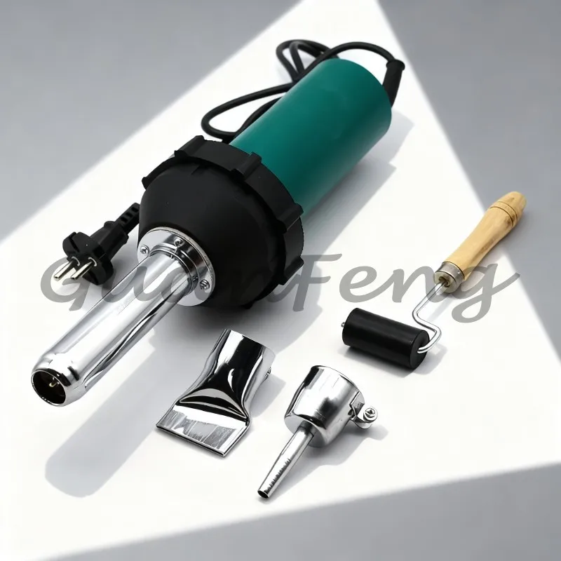 1080W 220V Hot Air Plastic Welding Kit with Nozzle Roller for PP PVC Bumper