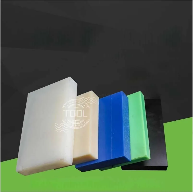 

1 шт. PA6 чистый нейлоновый листовой блок для обработки с ЧПУ, размеры пластикового материала толщиной 2-30 мм, варианты цвета: синий/белый/черный