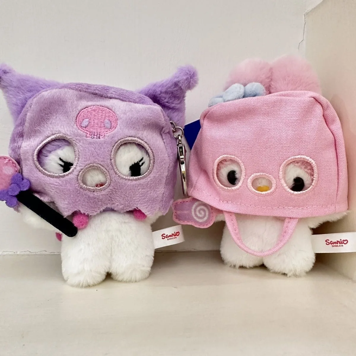 

Плюшевая кукла-кулон KawaiiHello Kitty Хэллоуин призрак брелок мультфильм рюкзак кулон рождественские украшения аниме периферийные устройства