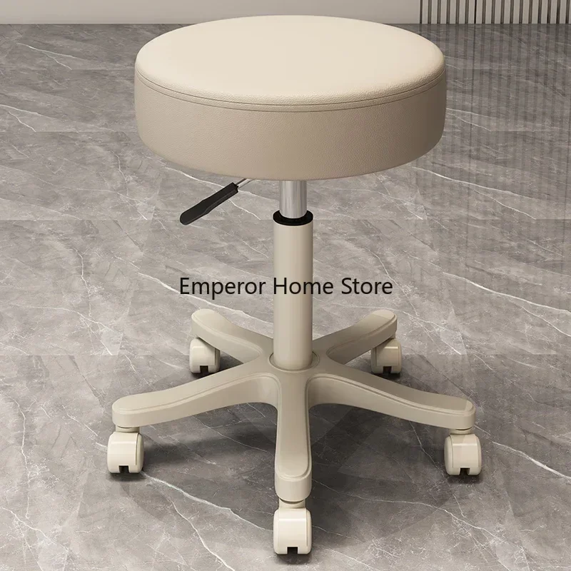 Hairdressing Nail Makeup Artist Workbench Pulley Household Chair Dressing Swivel Chair Professional Hairdressing Armchairs Woman