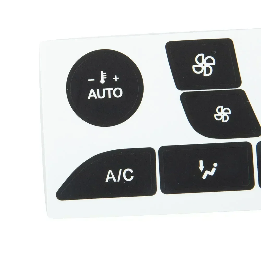 Car Air Condition Control Switch Button Repair Stickers Interior Car Switch Knob Button Repair Decal For Ford Focus 1999-2005