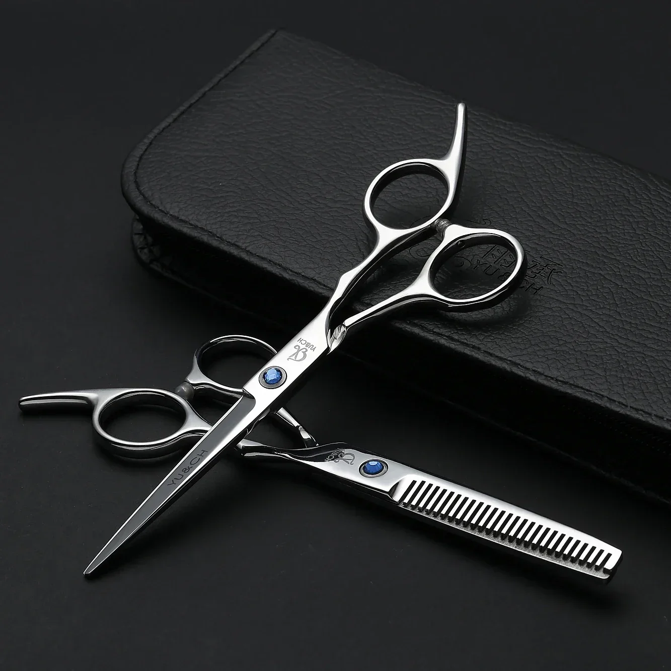 

Hair Cutting Scissors Thinning Shears Kit Professional Barber Hairdressing Texturizing Salon Razor Edge Scissor Stainless Steel